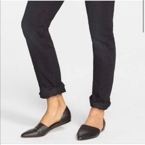 EUC Vince Nina D’Orsay Point Toe Leather Flats 7